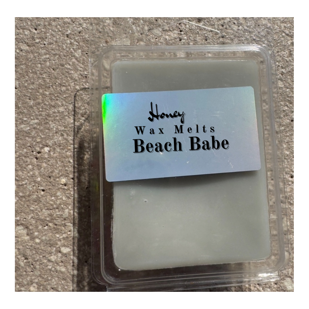 Beach Babe Wax Melts, Sea Salt + Orchid.