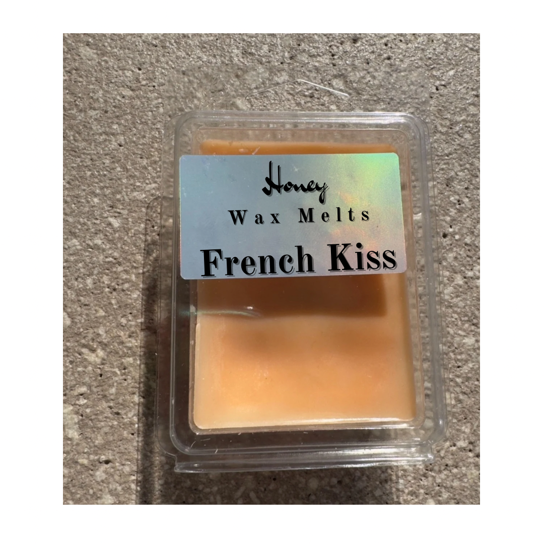 French Kiss Wax Melts| Amber + French Vanilla Wax Melt